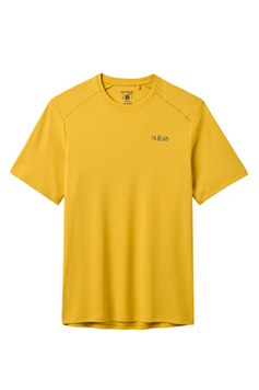 Футболка чоловіча Rab Force Tee, Dark Pollen, M (RB QCC-24-DPL-MED)
