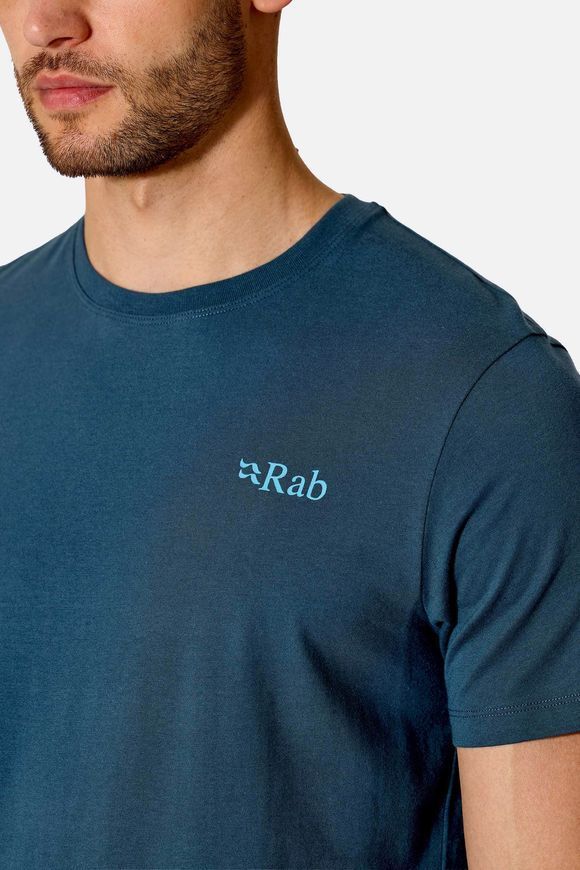 Футболка чоловіча Rab Stance Strata Tee, Ecru, L (RB QCC-43-ECR-LRG)