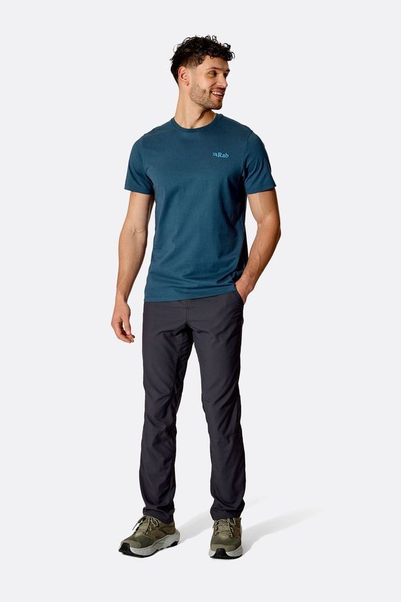 Футболка чоловіча Rab Stance Strata Tee, Ecru, L (RB QCC-43-ECR-LRG)