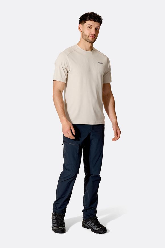 Футболка чоловіча Rab Force Tee, Black, S (RB QCC-24-BLK-SML)