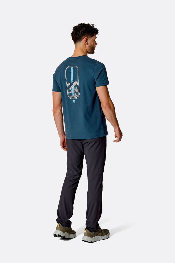 Футболка чоловіча Rab Stance Strata Tee, Ecru, L (RB QCC-43-ECR-LRG)