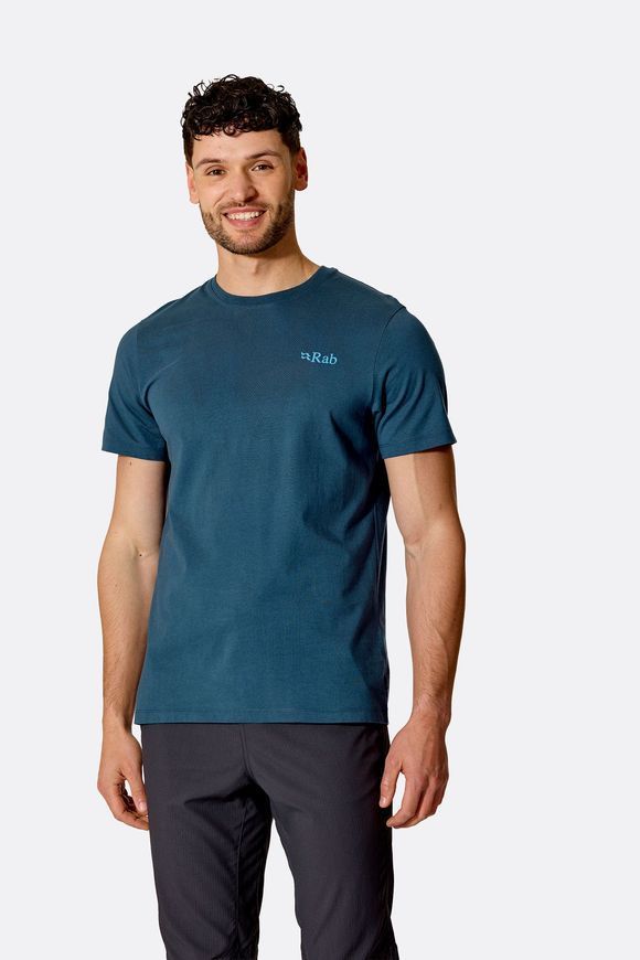 Футболка чоловіча Rab Stance Strata Tee, Ecru, L (RB QCC-43-ECR-LRG)