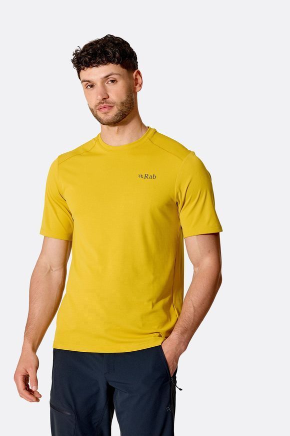 Футболка чоловіча Rab Force Tee, Black, S (RB QCC-24-BLK-SML)