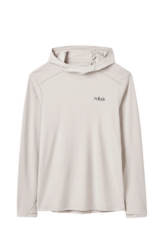 Кофта чоловіча Rab Force Hoody, Pebble, L (RB QCC-20-PBE-LRG)