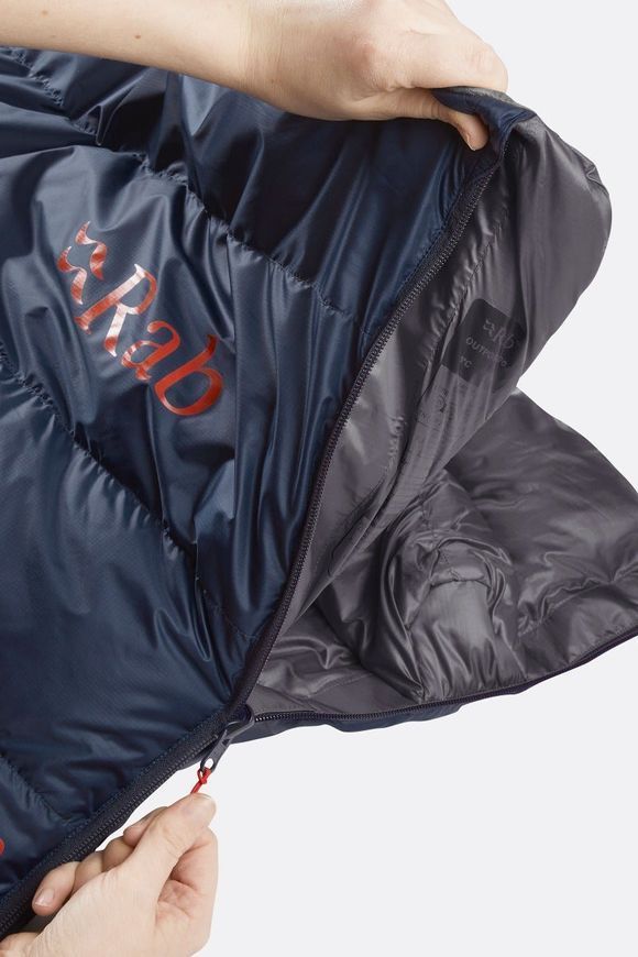 Спальний мішок Rab Outpost 500 Regular, (7/2&deg;C), 190 см - Left Zip, INK (QSD-19-IK-One Size)
