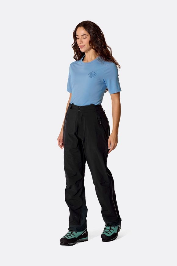 Штани жіночі Rab Firewall Guide Pants Wmns, Black, 10, Regular (RB QWI-84-BLK-10-RG)
