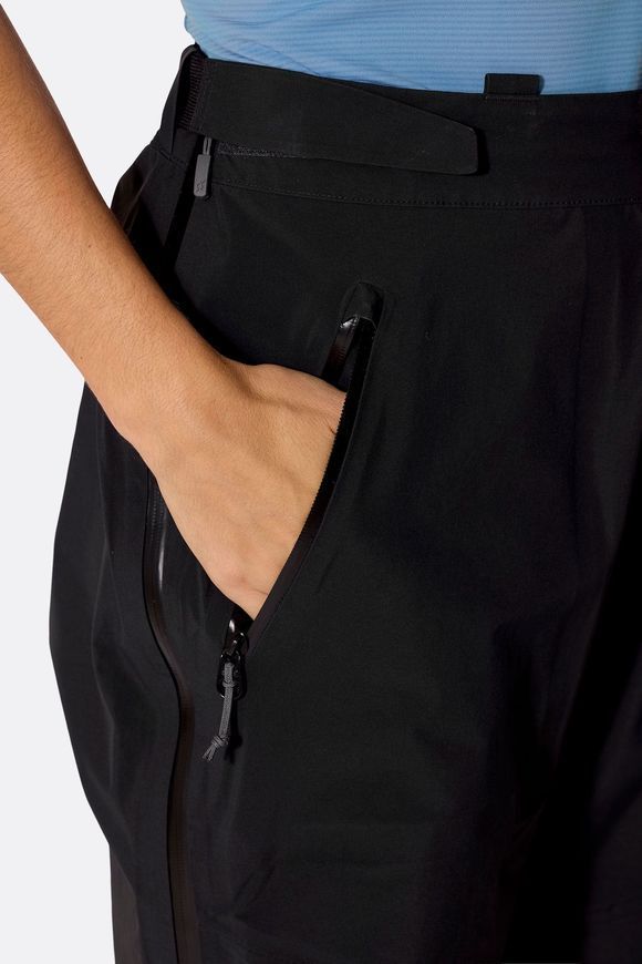 Штани жіночі Rab Firewall Guide Pants Wmns, Black, 10, Regular (RB QWI-84-BLK-10-RG)