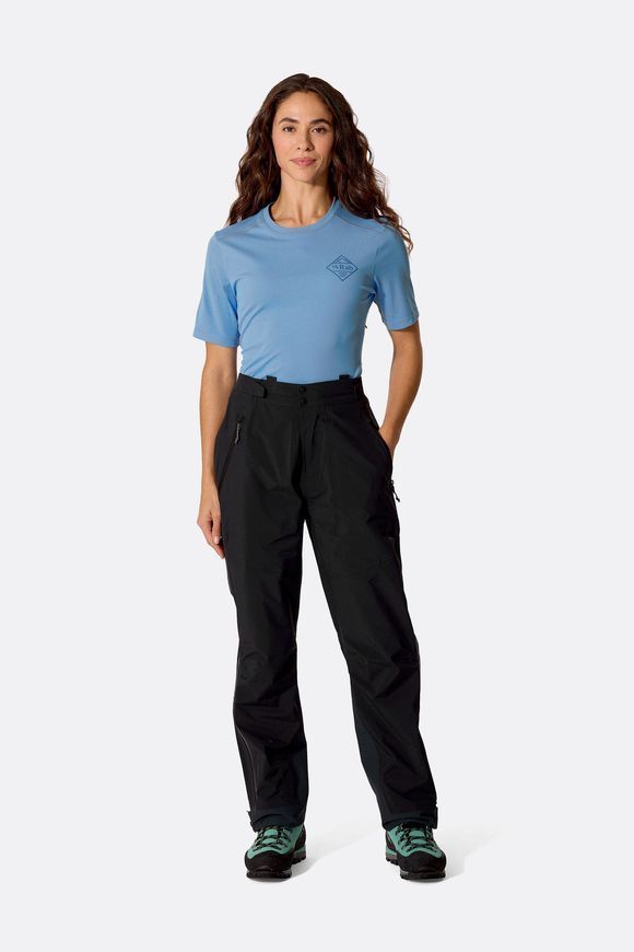 Штани жіночі Rab Firewall Guide Pants Wmns, Black, 10, Regular (RB QWI-84-BLK-10-RG)