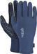 Рукавички жіночі Rab Power Stretch Contact Grip Glove Wmns, Deep Ink, XS (RB QAH-54-DIK-XSM)