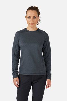 Кофта жіноча Rab Nexus Crew Wmns, Beluga, 8 (QFF-88-BEL-08)