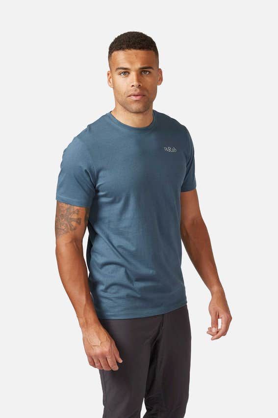 Футболка чоловіча Rab Stance Axe Tee, Deep Ink, S (RB QCB-83-DIK-SML)
