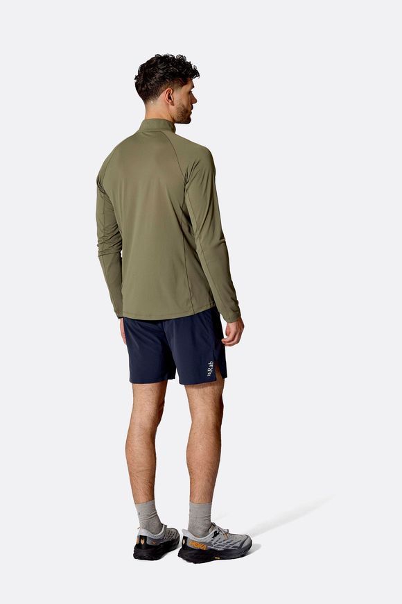 Футболка з довгим рукавом чоловіча Rab Sonic LS Zip, Light Khaki, M (RB QCC-53-LKH-MED)