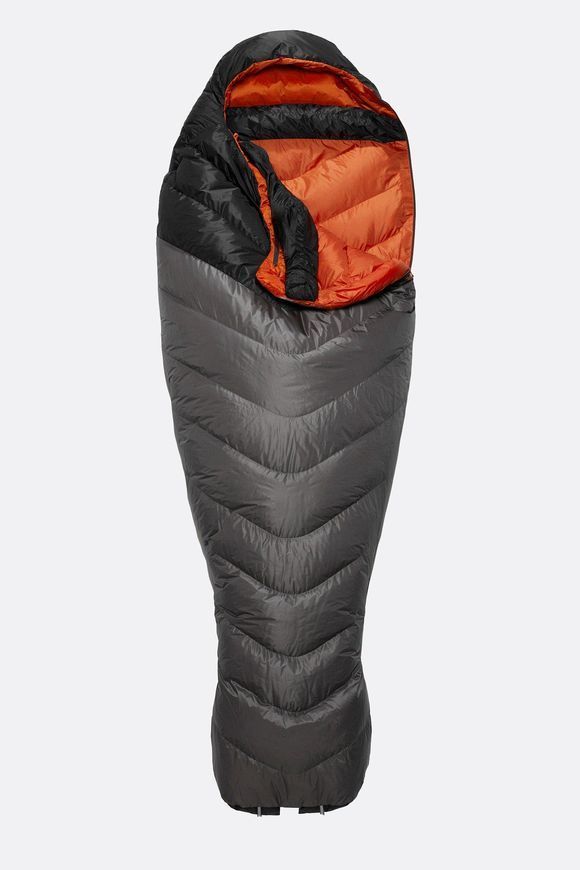 Спальний мішок Rab Neutrino Pro 300 Regular, (-4&deg;C), 185 см - Left Zip, Granite (QSM-82-GRA-REG-LZ)