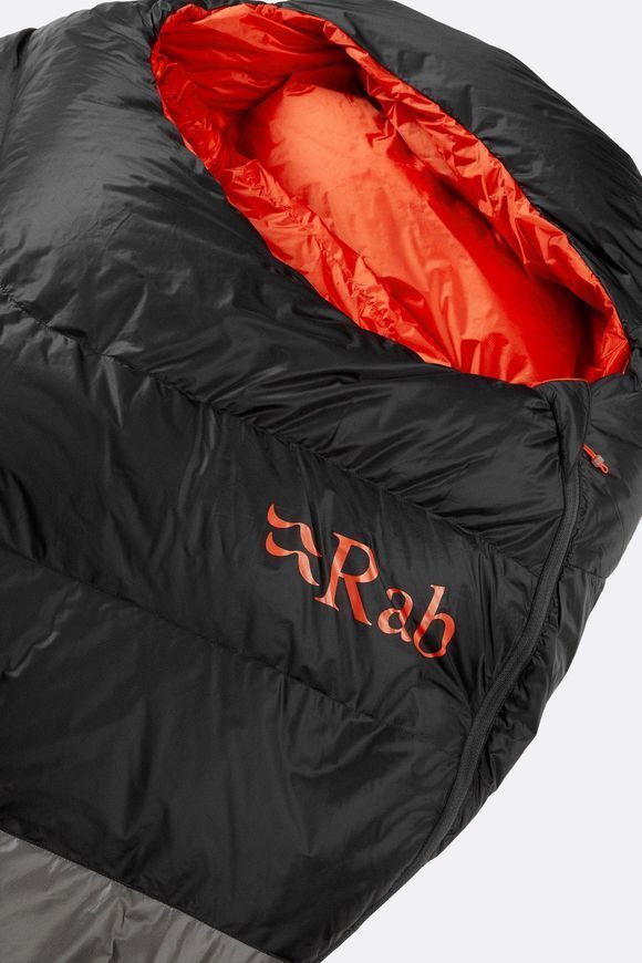 Спальний мішок Rab Neutrino Pro 300 Regular, (-4&deg;C), 185 см - Left Zip, Granite (QSM-82-GRA-REG-LZ)