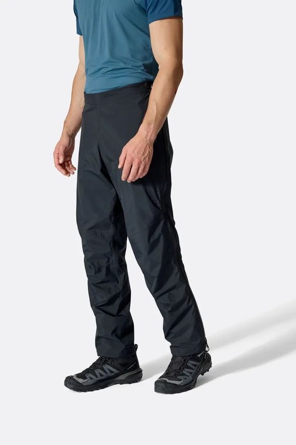 Штани чоловічі Rab Downpour Mountain Pants, Black, L , Long (RB QWI-13-BLK-LRG-LG)