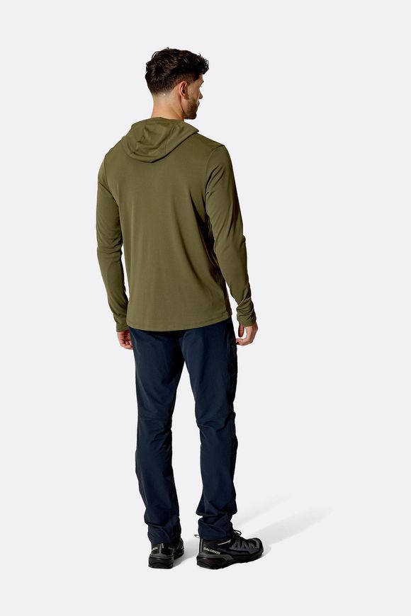 Кофта чоловіча Rab Force Hoody, Dark Pollen, L (RB QCC-20-DPL-LRG)