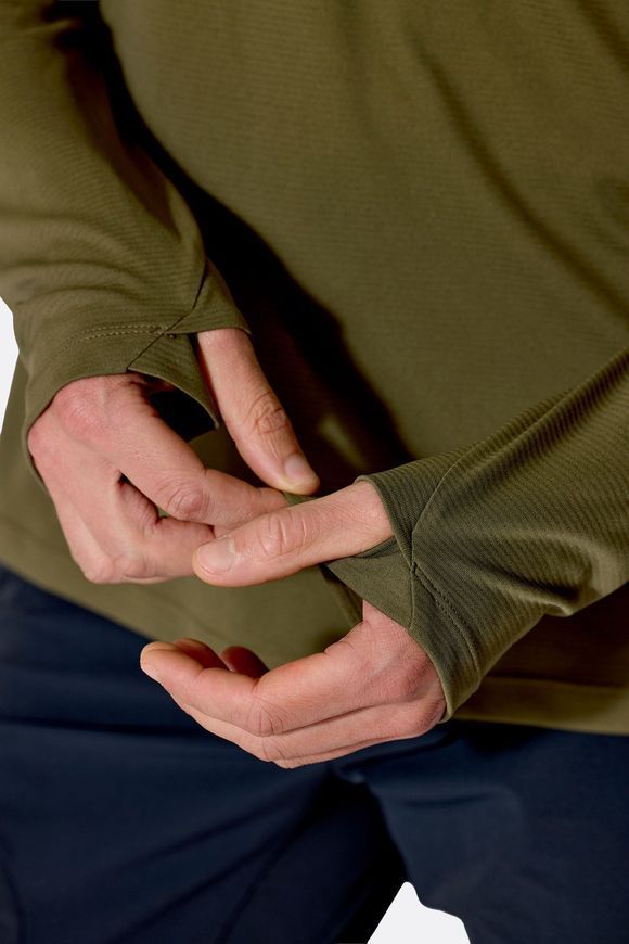 Кофта чоловіча Rab Force Hoody, Dark Pollen, L (RB QCC-20-DPL-LRG)