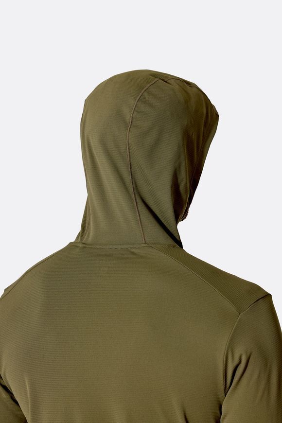 Кофта чоловіча Rab Force Hoody, Dark Pollen, L (RB QCC-20-DPL-LRG)
