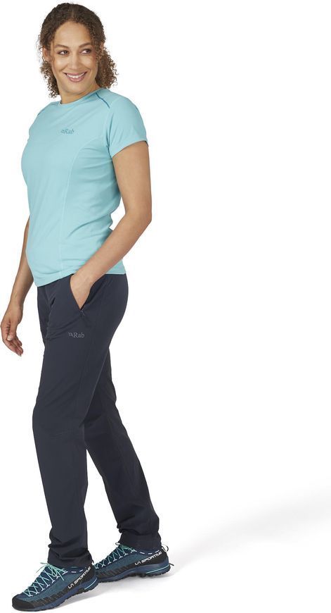 Штани жіночі Rab Incline Pants Wmns, Beluga, 10, Short (RB QFV-02-B-10)