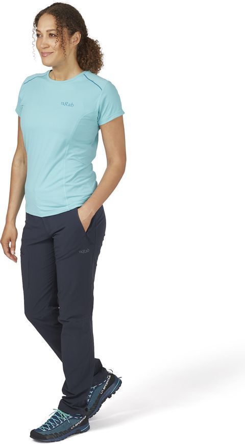 Штани жіночі Rab Incline Pants Wmns, Beluga, 10, Short (RB QFV-02-B-10)