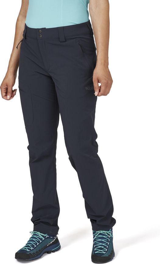 Штани жіночі Rab Incline Pants Wmns, Beluga, 10, Short (RB QFV-02-B-10)