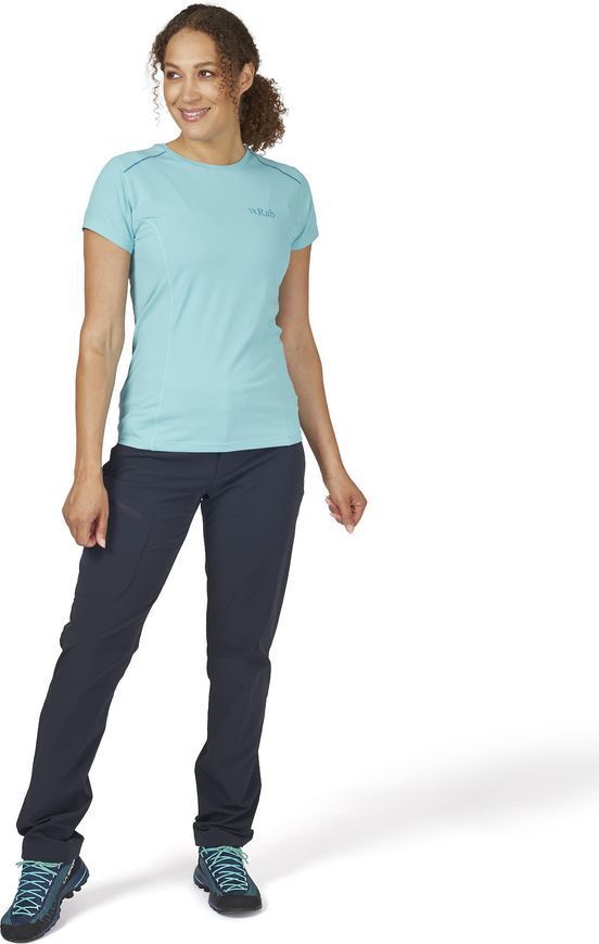Штани жіночі Rab Incline Pants Wmns, Beluga, 10, Short (RB QFV-02-B-10)