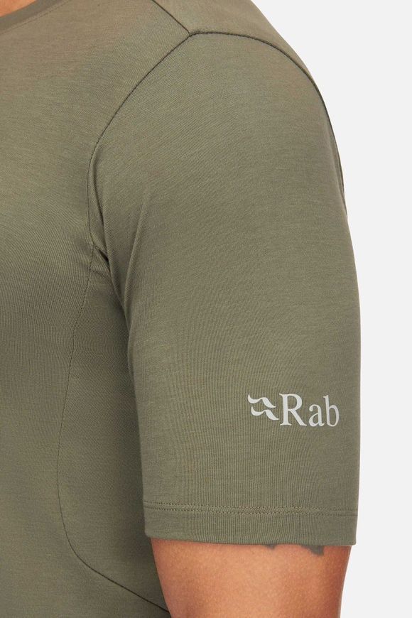 Футболка чоловіча Rab Cinder Crimp Tee, Light Khaki, SML (QCB-95-LKH-SML)