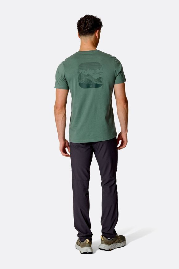 Футболка чоловіча Rab Stance Traverse Tee, Black Beluga, L (RB QCC-45-BEL-LRG)