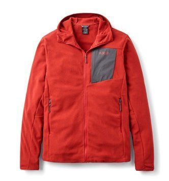 Кофта чоловіча Rab Tecton Hoody, Tuscan Red, M (RB QFG-83-TRD-MED)