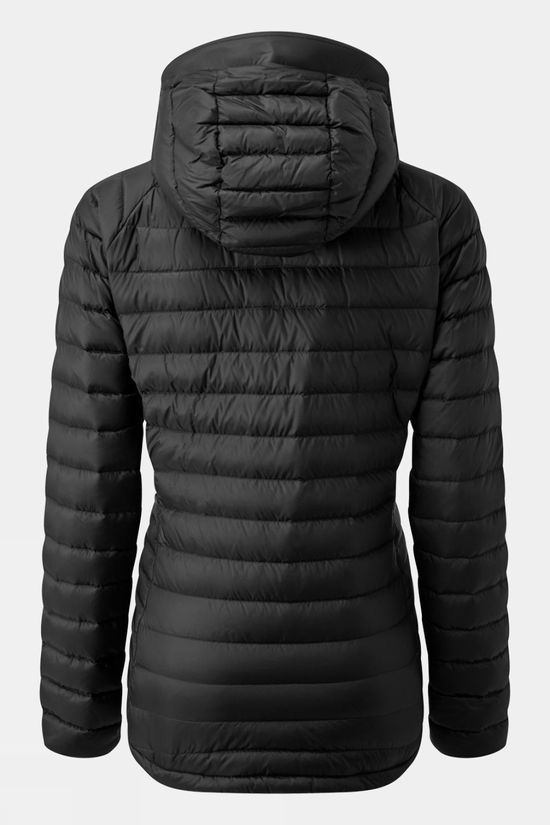 Жіночий легкий пуховик Rab Microlight Alpine Jacket Wmns, Black, 12 (RB QDB-13-BL-12)