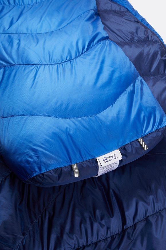 Спальний мішок Rab Neutrino 200 Regular, (4/-1&deg;C), 185 см - Right Zip, NIGHTFALL BLUE (5059913032641)