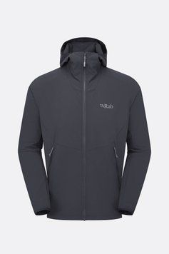 Чоловіча куртка Soft Shell Rab Borealis Hoody, Beluga, M (RB QWS-76-BEL-MED)
