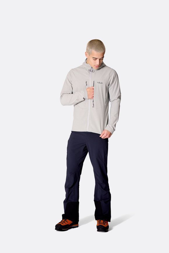 Кофта чоловіча Rab Ascendor Pro Hoody, Black, S (RB QDB-87-BLK-SML)