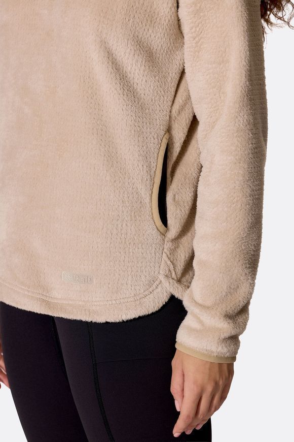 Кофта жіноча Rab Wheelstone Pullover Hoody Wmns, Dark Fig Green, 10 (RB QFH-04-DFG-10)