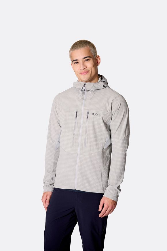 Кофта чоловіча Rab Ascendor Pro Hoody, Black, S (RB QDB-87-BLK-SML)