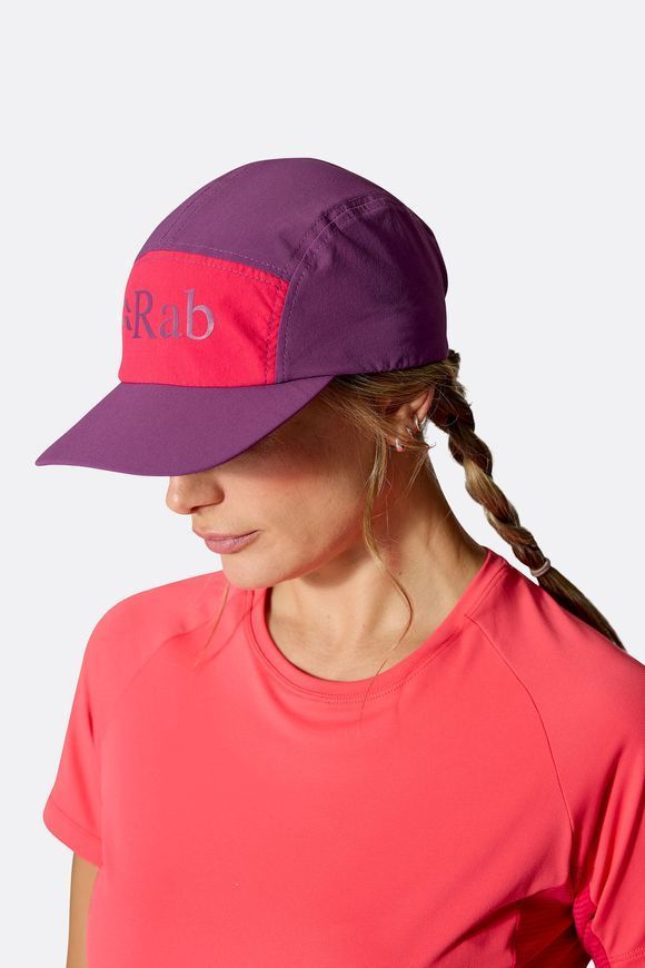 Кепка Rab Talus 5 Panel Cap, Light Zinc/Graphene, One Size (RB QAB-58-LZG-ONE)