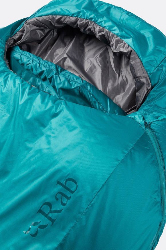 Спальний мішок Rab Solar Eco 2 Wmns, (-2&deg;C), 170 см - Left Zip, Tasman (QSS-11-TAS-REG-LZ)