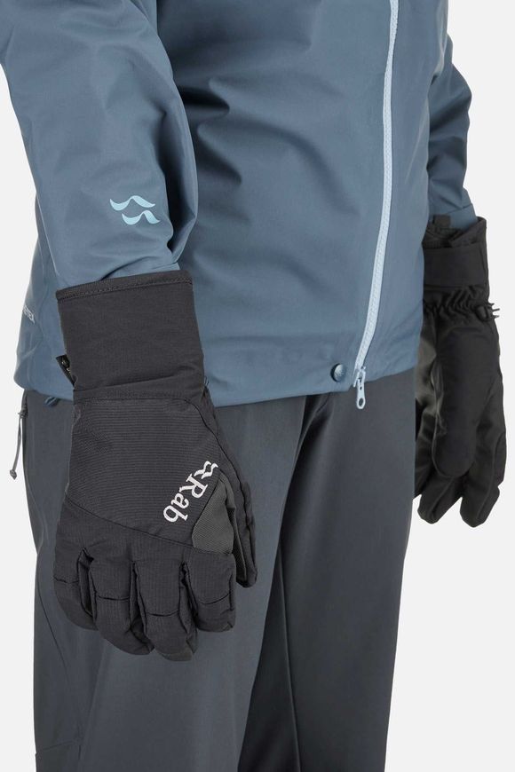 Рукавички Rab Cresta GTX Gloves, Black/Black, XL (RB QAH-87-BLK-XLG)
