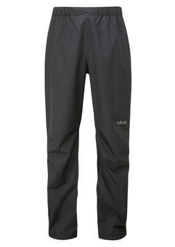 Штани чоловічі Rab Downpour Eco Pants FZ, Black, L, Short (RB QWG-86-BLK-LRG-SH)