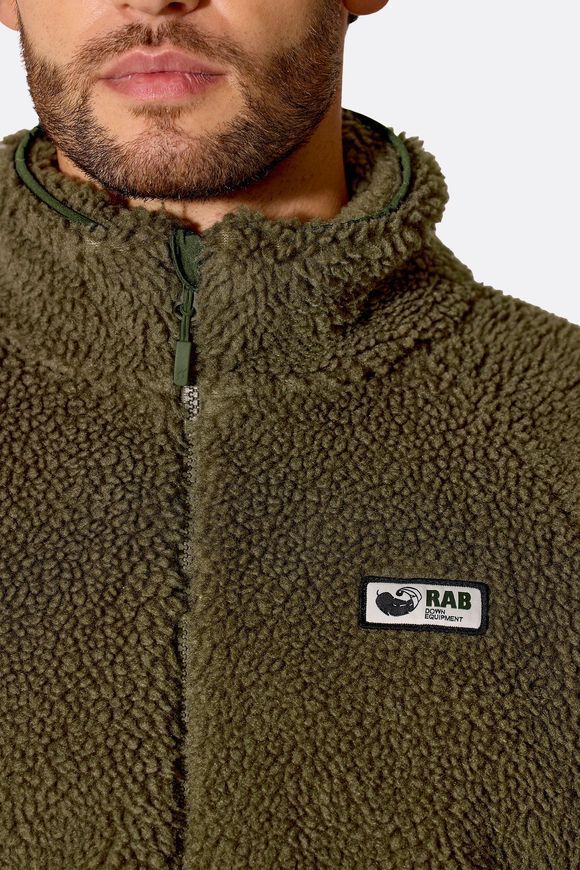 Кофта чоловіча Rab Original Pile Jacket, Black, L (RB QFH-03-BLK-LRG)