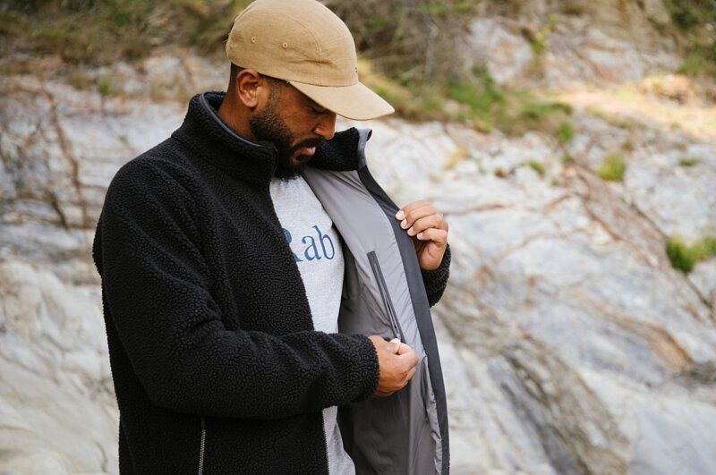 Кепка Rab Obtuse 5 Panel Cap, Ebony, One Size (RB QAB-47-EBN-ONE)