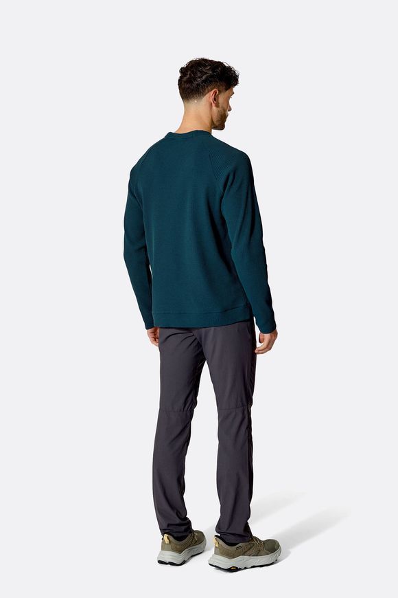 Кофта чоловіча Rab Hepton Crew, Anthracite, M (RB QFH-09-ANT-MED)