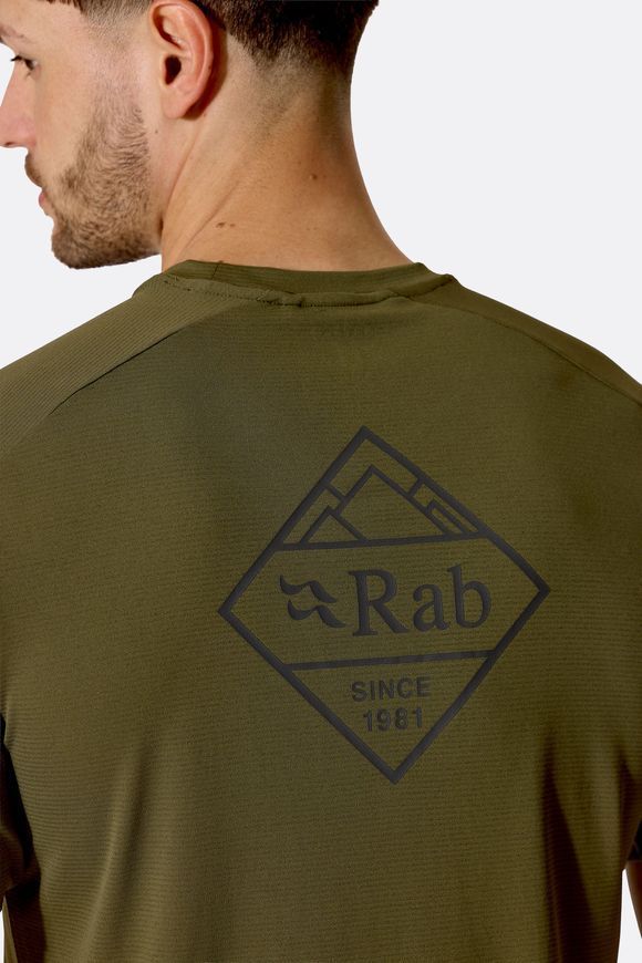 Футболка чоловіча Force Stamp Tee, Oliva, L (RB QCC-63-OLV-LRG)