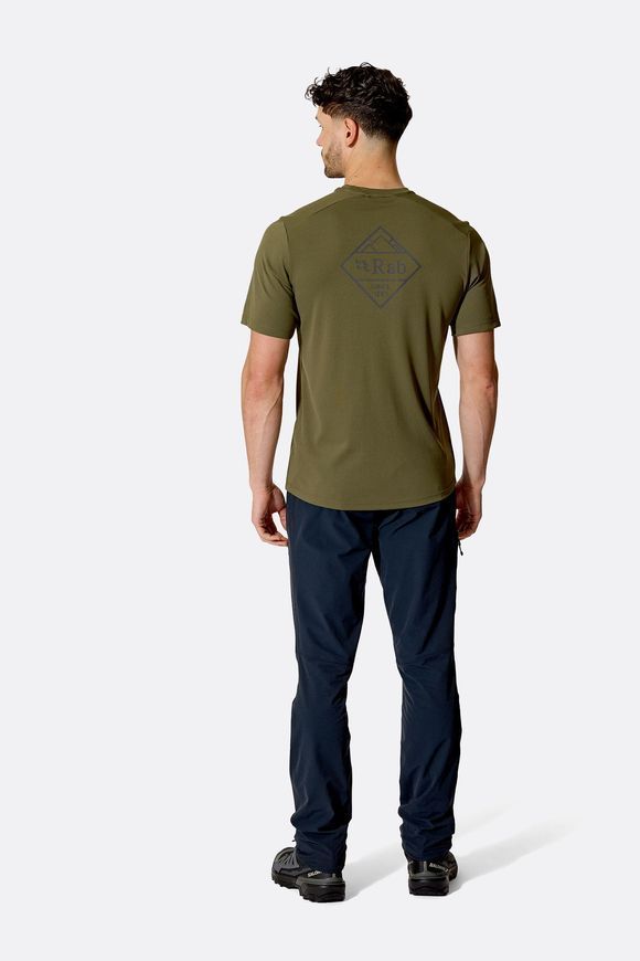 Футболка чоловіча Force Stamp Tee, Oliva, L (RB QCC-63-OLV-LRG)