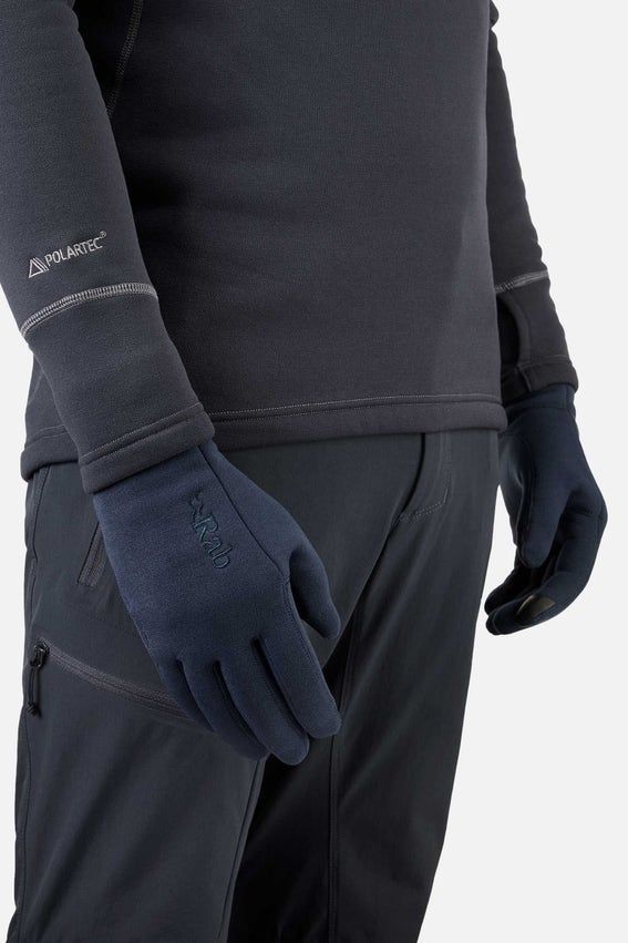 Рукавички Rab Power Stretch Contact Glove, Black, XS (RB QAH-55.BL-XS)