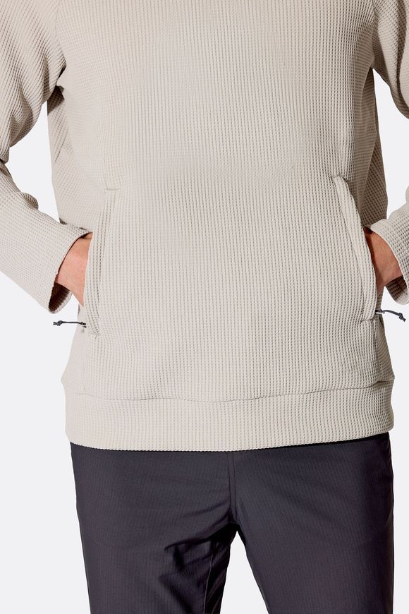 Кофта чоловіча Rab Hepton Pullover Hoody, Anthracite, M (RB QFG-88-ANT-MED)
