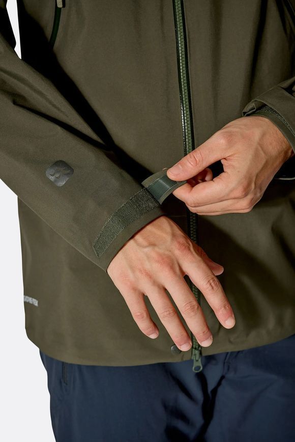 Мембранна куртка чоловіча Rab Kangri GTX Jacket, Army, XL (RB QWI-48-ARM-XLG)