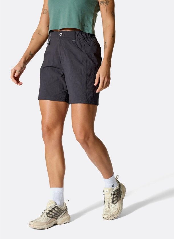 Шорти жіночі Rab Dovestone Shorts Wmns, Anthracite, 12 (RB QFW-35-ANT-12-RG)