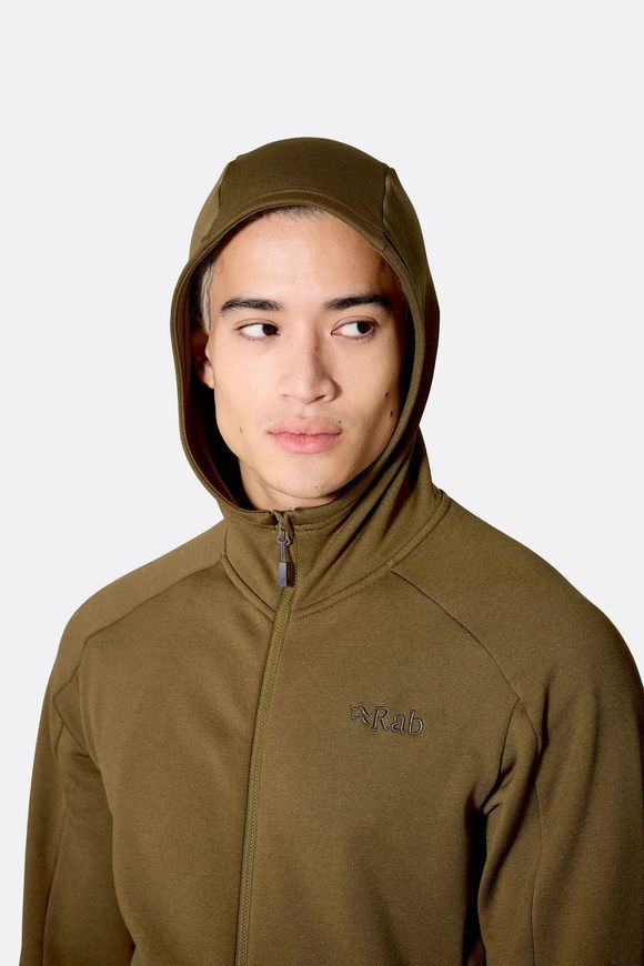 Чоловіча флісова кофта Rab Covex Hoody, Black, L (RB QFG-48-BLK-LRG)