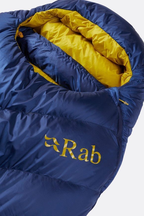 Спальний мішок жіночий Rab Neutrino 400 Wmns Regular, (-7&deg;C), 170 см - Left Zip, Nightfall Blue (RB QSM-91-NFB-REG-LZ)
